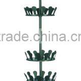 96 Pair 8 Tiers Telescopic Rotary Shoe Rack Shelf thumbnail-2