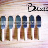 2016 Mini Design Popular Stainless Steel Wooden Handle Butter Knife BD-BK320 thumbnail-2
