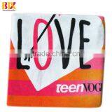 Home Textile Factory Wholesale 100% Cotton Personalized Funky Beach Towels thumbnail-2