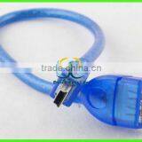 USB 2.0 Transfer Cable T-5PUSB Prepared Transparent Data Line