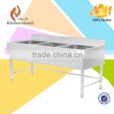 top quality kitchenware 304 kitchen stainless steel kitchen sink with tray manufacturers