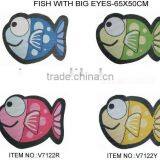 Mini Fancy Bath Mat PVC Anti-slip Bathroom Rug