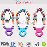 LFGB and FDA Approved Silicone Necklace Pendant China Hip Hop Jewelry thumbnail-1