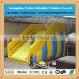 0.55mm pvc tarpaulin giant inflatable zorb ball ramp for commercial use