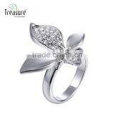Wholesale Jewelry Fashion Diamond 925 Silver Ring Latest Design Gemstone Jewelry thumbnail-1