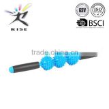 Intact Health Massage Roller Stick Blue Muscle Soreness Relief and Relaxation Tool Increase Flexibility