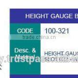 Height Gauge Bracket in Aluminum , Dental Instruments, Dental Lab Instruments