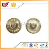 Round Shape Sewing Buttons Brass High Quality Jeans Rivet for Manufacturers thumbnail-1