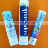 plastic tube for toothpaste