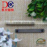 Decorative Small Metal Logo Plate for Fashion Metal Plate for Garment Tags Jeans thumbnail-3