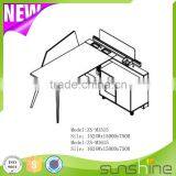 Top Quality Office Furniture 1 Person Screen Staff Workstation ZS-B1515 thumbnail-3