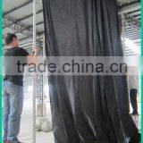 Aluminum Pipe and Drape With Standard Black Velvet Curtains