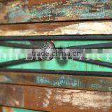 ANTIQUE RECYCLE WOOD GLASS DISPLAY CABINET,FOR HOME FURNITURE thumbnail-3