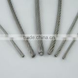 1*19 wire rope stainless steel/carbon steel