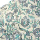 RTHCFC -14 100% Cotton Quality Fabric Designer Paisley Wooden Block Printed Cotton Indian Traditional Manufacturer Wholesaler
