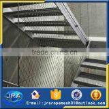 Safety Stainless Steel Frameless Stairwall Rope Mesh