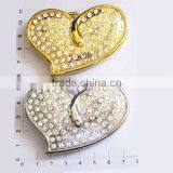 2013 Decorative Heart Strass Accessories Shoe Accessories Shoes Buckle thumbnail-1