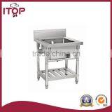Stainless Steel AISI201 Single Sink Bench thumbnail-1