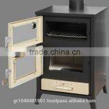 Wood Burning Steel Stove With Oven thumbnail-3