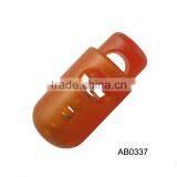 Low Price Garments Plastic Metal Cord Stopper