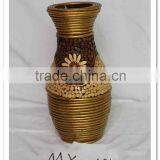 Handicraft Cheap Wicker Vase for Artificial Flowers thumbnail-1