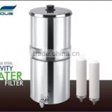Stainless Steel Gravity Water Filter