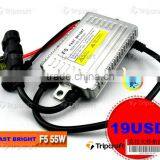 Hot Sale HID F5 Istant Start Slim HID XENON BALLAST With high quality