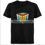 Magic Cube el Flashing T-shirt Panel With 4pcs AAA Battery Inverter thumbnail-1