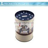 Round Coin Can Money Saving Bank as Promotion Gifts