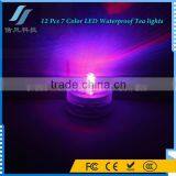 12Pcs Colorful Submersible Tea Lights Waterproof Led Candles for Wedding thumbnail-5