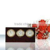 Pearl Wooden Clock PC164 With Weather Station