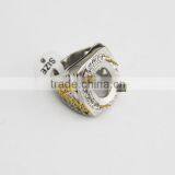Indonesia Stainless Steel Ring Gold Rings Without Stones Indonesia Setting Ring thumbnail-3