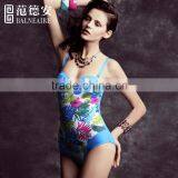 Balneaire One Set Free Shipping Digital Print Sexy Women's Swimming Suit thumbnail-2