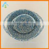 Solid Color Melamine Vegetable Colander Bowl for Europe Market thumbnail-6