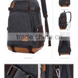 Custom Vintage Canvas Backpack for Outdoor thumbnail-5