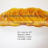 100% Natural Golden Yellow Rubber Bands - Good Quality & Low Price thumbnail-4