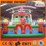 Warmly Welcomed Commerical Inflatable Super Mario Glide Jumping