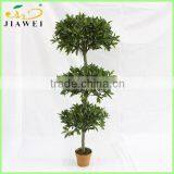 Big Artficial Decorative Topiary Bay Tree Indoor Wooden Trunk