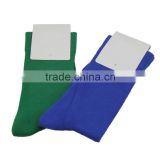 GSM-124 Haining Manufacture Custom Plain Bright Men Business Bamboo Socks from China