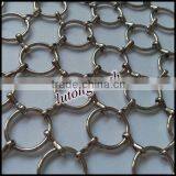 Hot Sale China Lutong Stainless Steel Ring Metal Mesh for Interior Decoration Metal Curtains