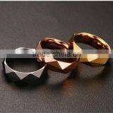 6 mm Rhombus Band Tungsten Ring thumbnail-3