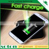 flat universal wireless mobile phone dock charger for samsung galaxy mega 6.3