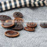 Dye Khaki 4 Holes 32L 24L Natural Corozo Nut Men's Suit Button thumbnail-2