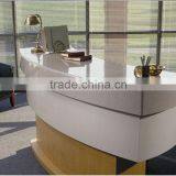 2016 Latest Modern Style Round Reception Desk Beauty Salon