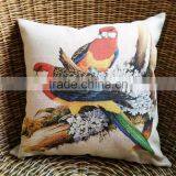 Fashion Digital Printing Custom Printed Cushion With Birds thumbnail-1