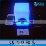 Wireless Waterproof Portable Rgb Color Changing Mini Cube Bluetooth Speakers Led