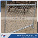 Anping small cost used chain link fence panels/galvanized chain link fence prices(ISO9001 Factory)