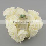 20 LED Rose Flower String Lights for Wedding Garden Party Christmas Decoration Warm White thumbnail-4