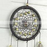 Promotional Christmas Gift Ornament Home Room Interior Decoration Accessories Handmade Traditional Black Leather Dream Catcher thumbnail-5