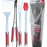 4 Pcs Stainless Steel BBQ Tools for Barbecue Set thumbnail-2